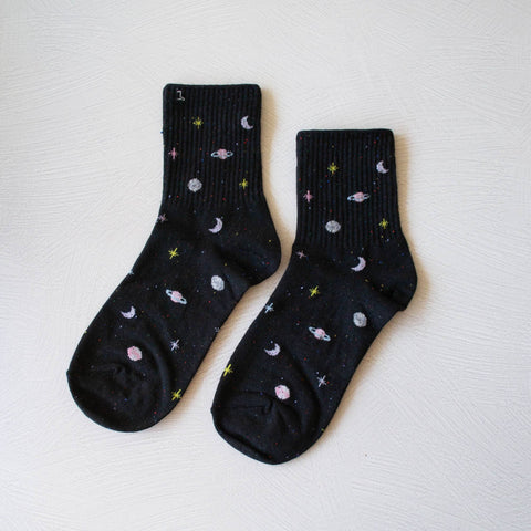 Space Casual Socks