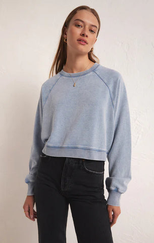 Z Supply Crop Out Sweatshirt