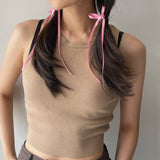 Satin Ribbon Hair Bow Pin Set