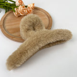 Super Soft Fuzzy Hair Clip