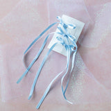 Satin Ribbon Hair Bow Pin Set