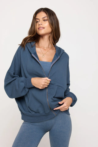 Varley Ibby Oversized Zip Hoodie