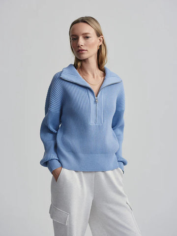 Varley Janie Half Zip Knit