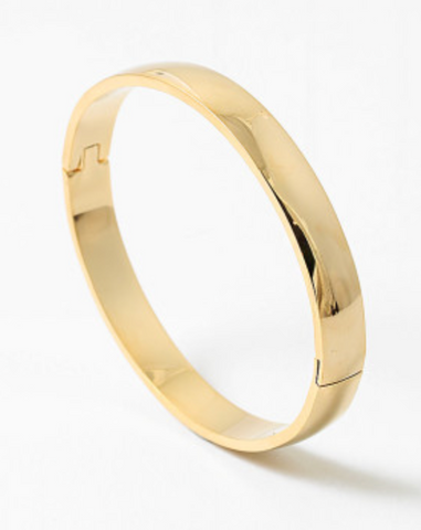 Gold Hinge Bangles