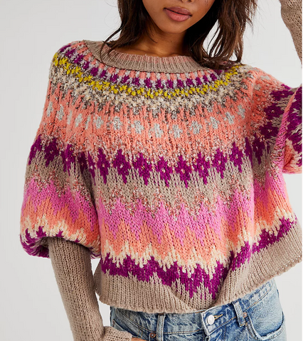 Free People Home For the Holidays Sweater