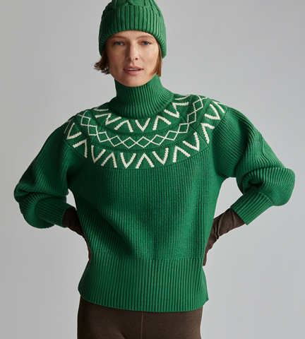 Varley Marcie Fairisle Sweater
