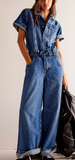 Free People Edison Wide-leg Coverall