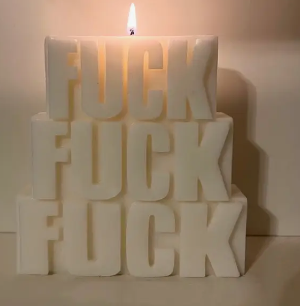 My Favorite Word Candle