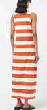 Compania Fantastica Long Striped Tank Dress