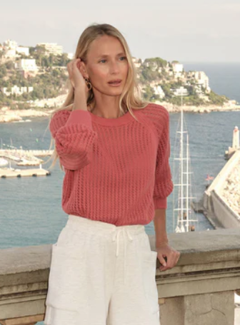 Varley Clay Knit Sweater