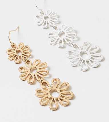 Flower Dangle Earrings