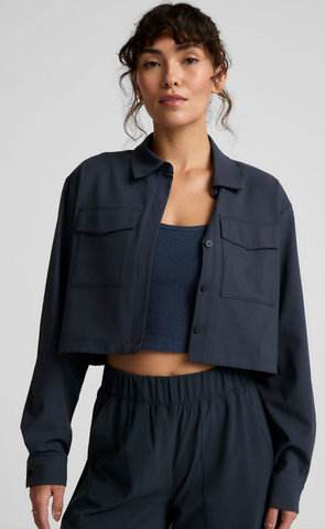 Beyond Yoga Midtown Cropped Jacket