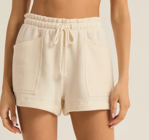 Z Supply Patio Fleece Short