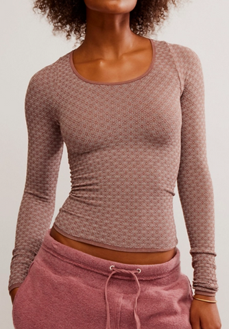 Free People Love Letter Longsleeved