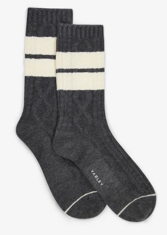 Varley Eagleson Plush Cable Sock
