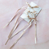 Satin Ribbon Hair Bow Pin Set