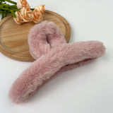 Super Soft Fuzzy Hair Clip