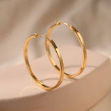 Circle Hoop Earrings