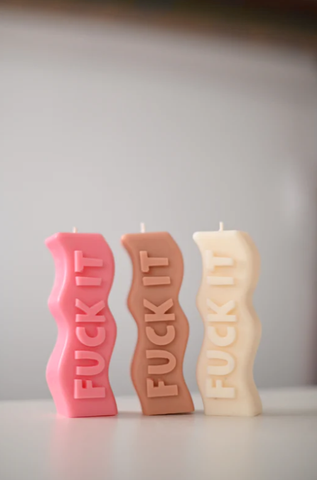 F*ck It Unscented Candle