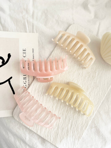 Jelly Jumbo Hair Clips