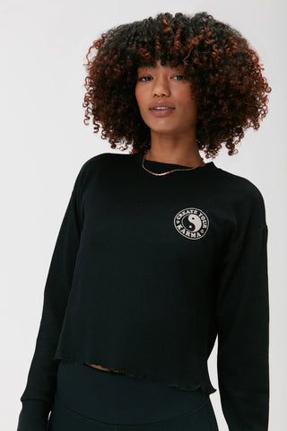 Spiritual Gangster Karma Thermal Mazzy Pullover
