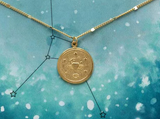Zodiac Medallion Necklace