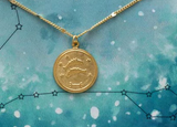Zodiac Medallion Necklace