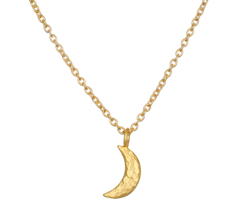 Satya Crescent Moon Necklace