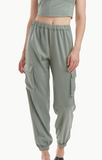 Sundown Satin Cargo Pant