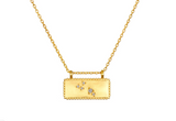 Satya Zodiac Constellation Tablet Necklace